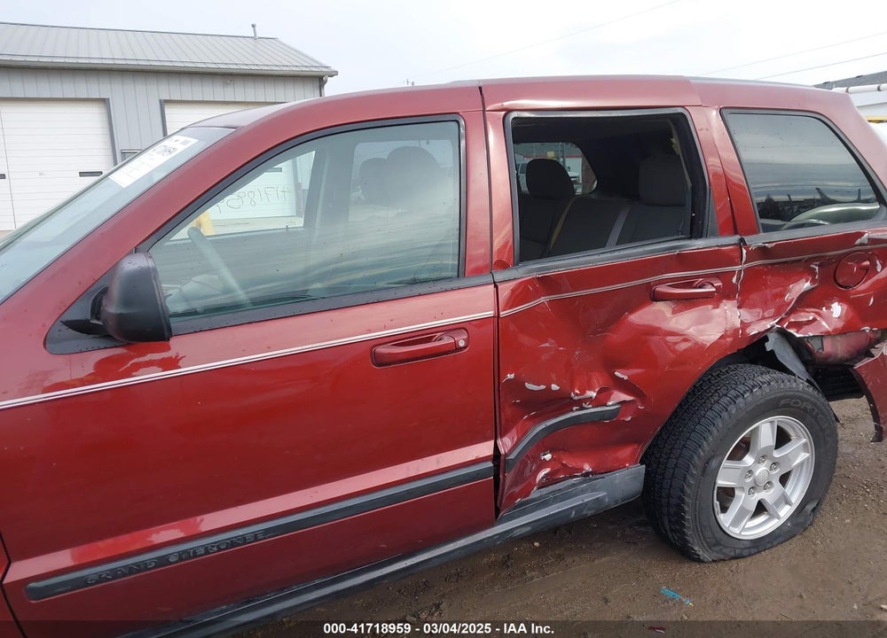 2007 JEEP GRAND CHEROKEE LAREDO VIN: 1J8GR48K77C615602