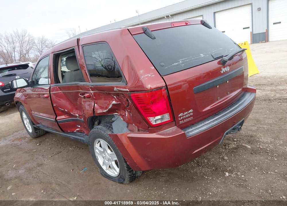 2007 JEEP GRAND CHEROKEE LAREDO VIN: 1J8GR48K77C615602