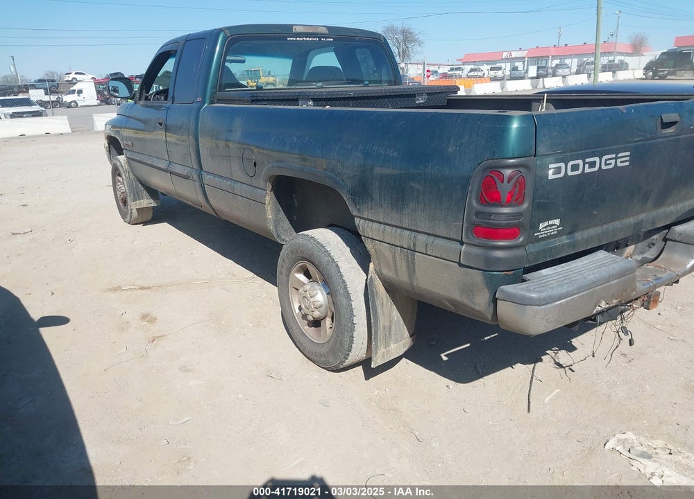 2001 DODGE RAM 2500 ST VIN: 1B7KF23681J503712