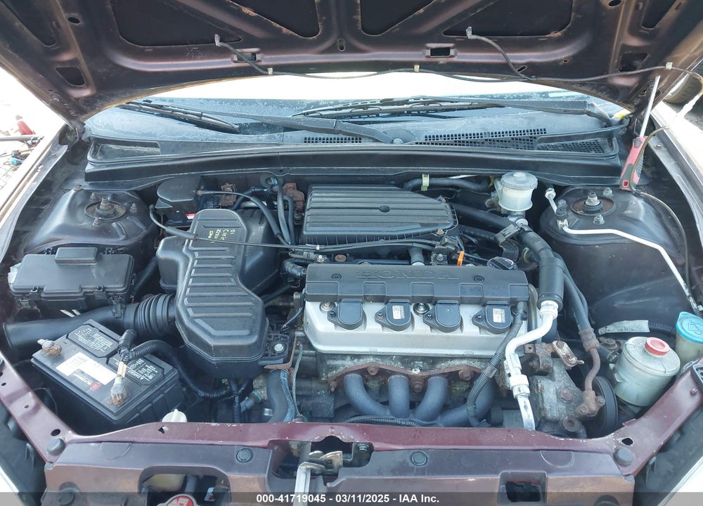 2001 HONDA CIVIC LX VIN: 2HGES16501H551438
