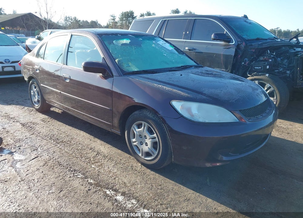 2001 HONDA CIVIC LX VIN: 2HGES16501H551438