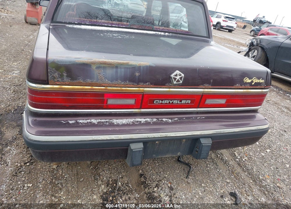 1990 CHRYSLER SALON VIN: 1C3XC46R0LD724193