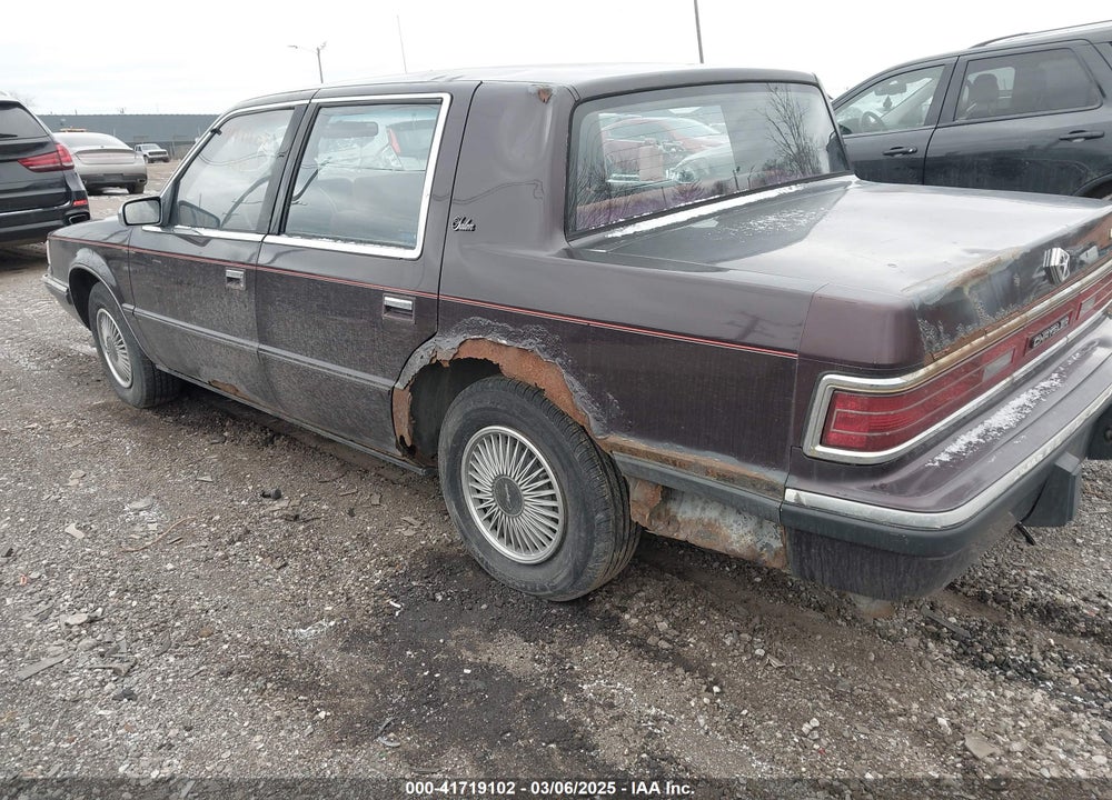 1990 CHRYSLER SALON VIN: 1C3XC46R0LD724193