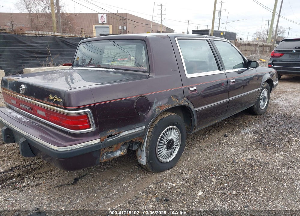 1990 CHRYSLER SALON VIN: 1C3XC46R0LD724193
