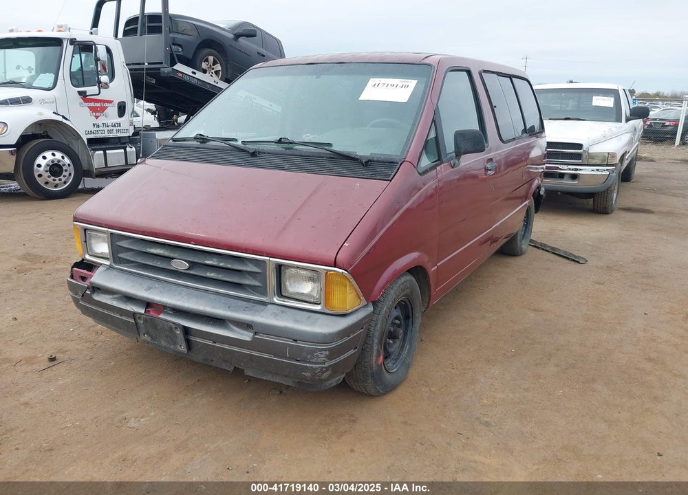 1989 FORD AEROSTAR VIN: 1FMCA11U2KZC19215