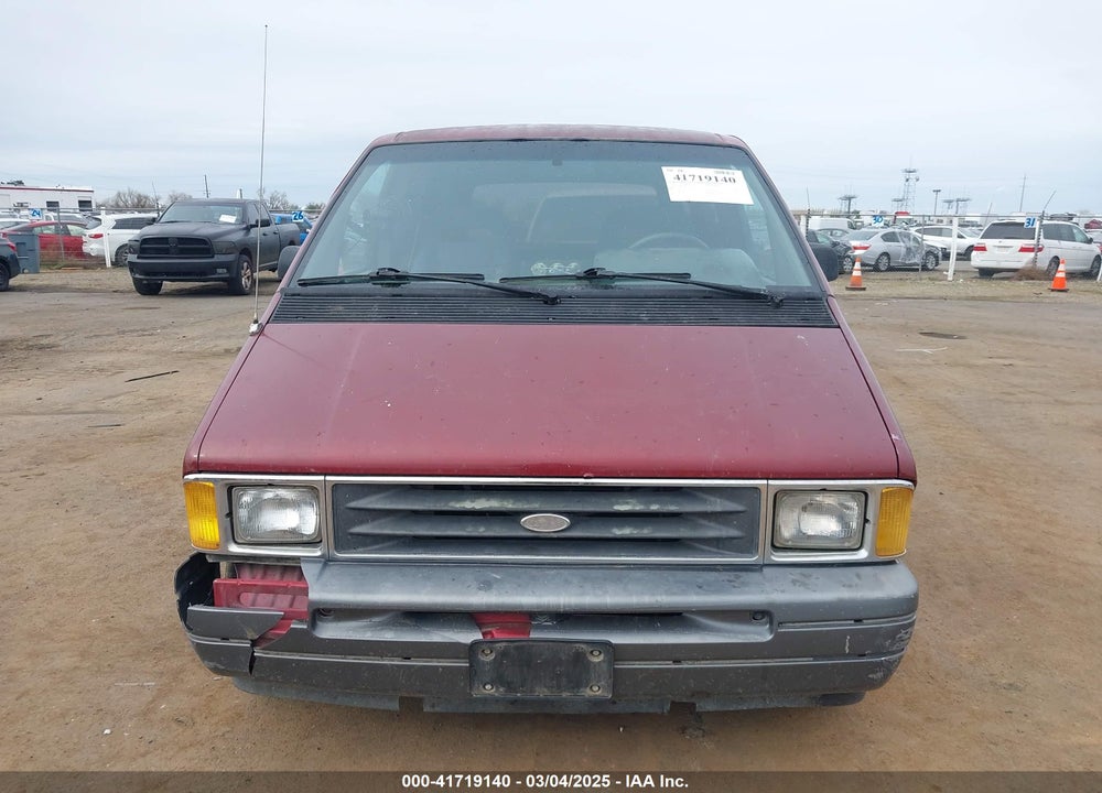 1989 FORD AEROSTAR VIN: 1FMCA11U2KZC19215