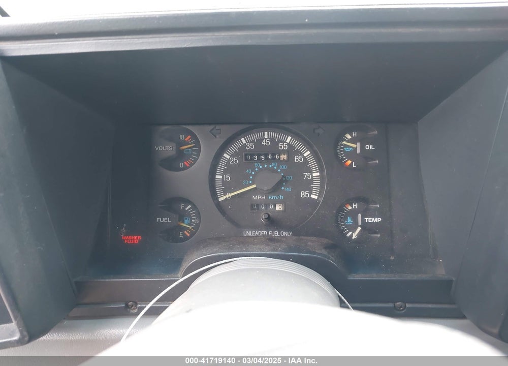1989 FORD AEROSTAR VIN: 1FMCA11U2KZC19215