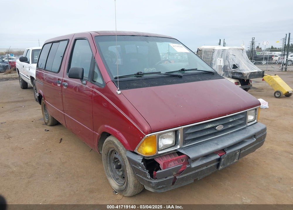1989 FORD AEROSTAR VIN: 1FMCA11U2KZC19215