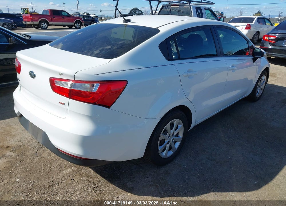2016 KIA RIO VIN: KNADM4A39G6586904
