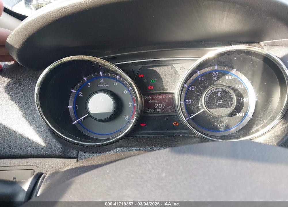 2012 HYUNDAI SONATA VIN: 5NPEB4AC5CH410672