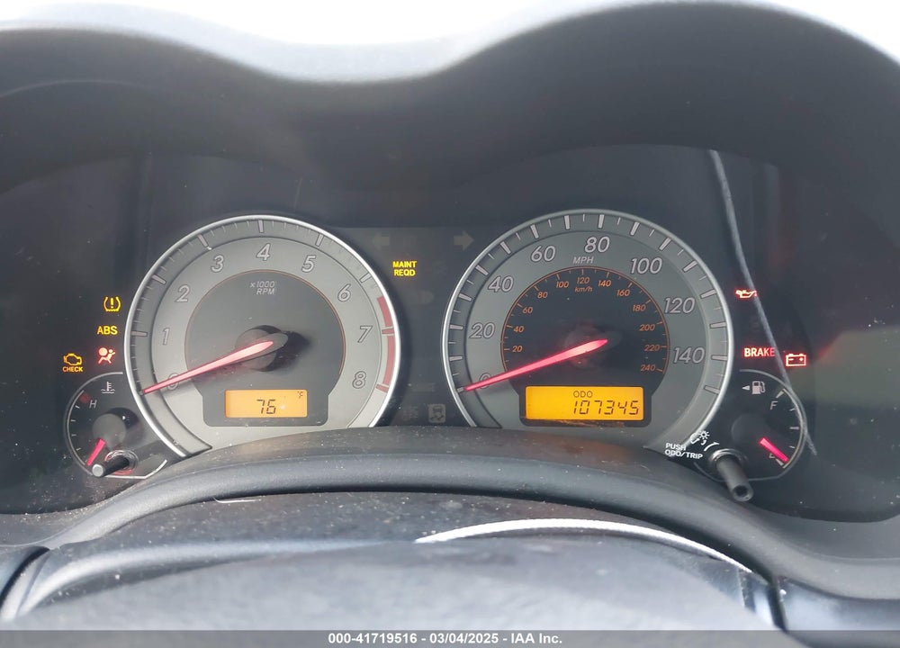 2010 TOYOTA COROLLA VIN: 2T1BU4EE7AC331531