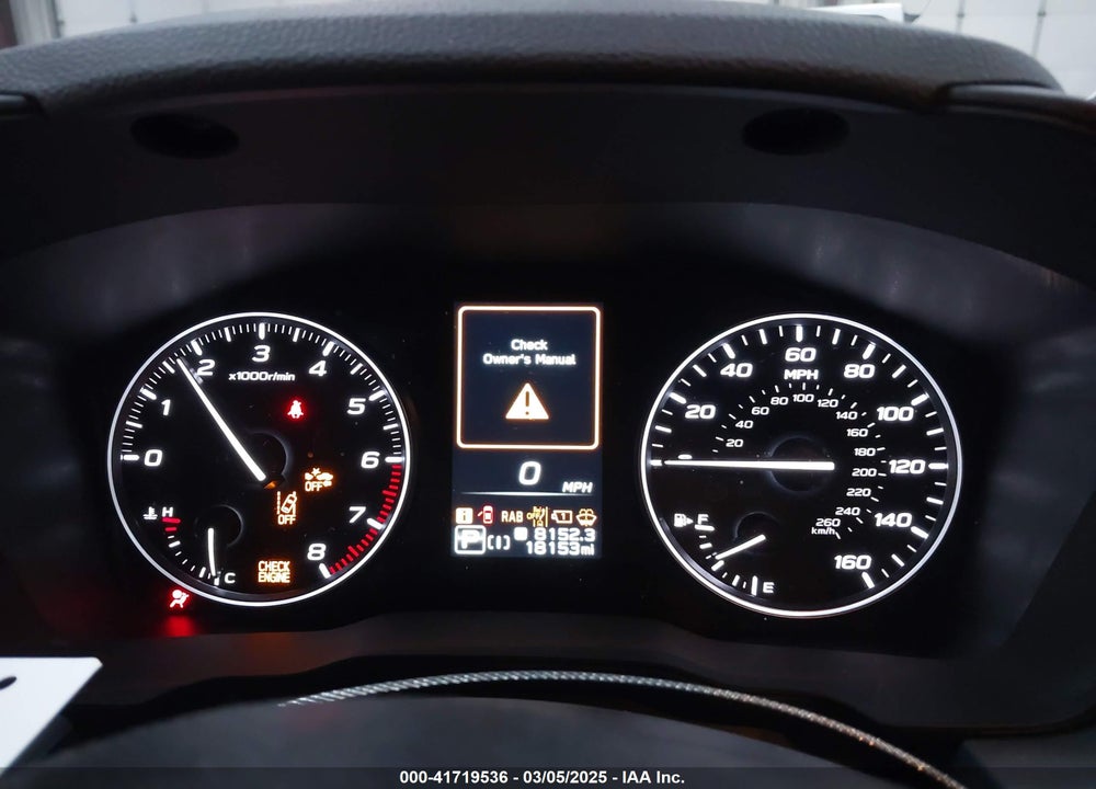 2024 SUBARU CROSSTREK VIN: 4S4GUHM6XR3793251