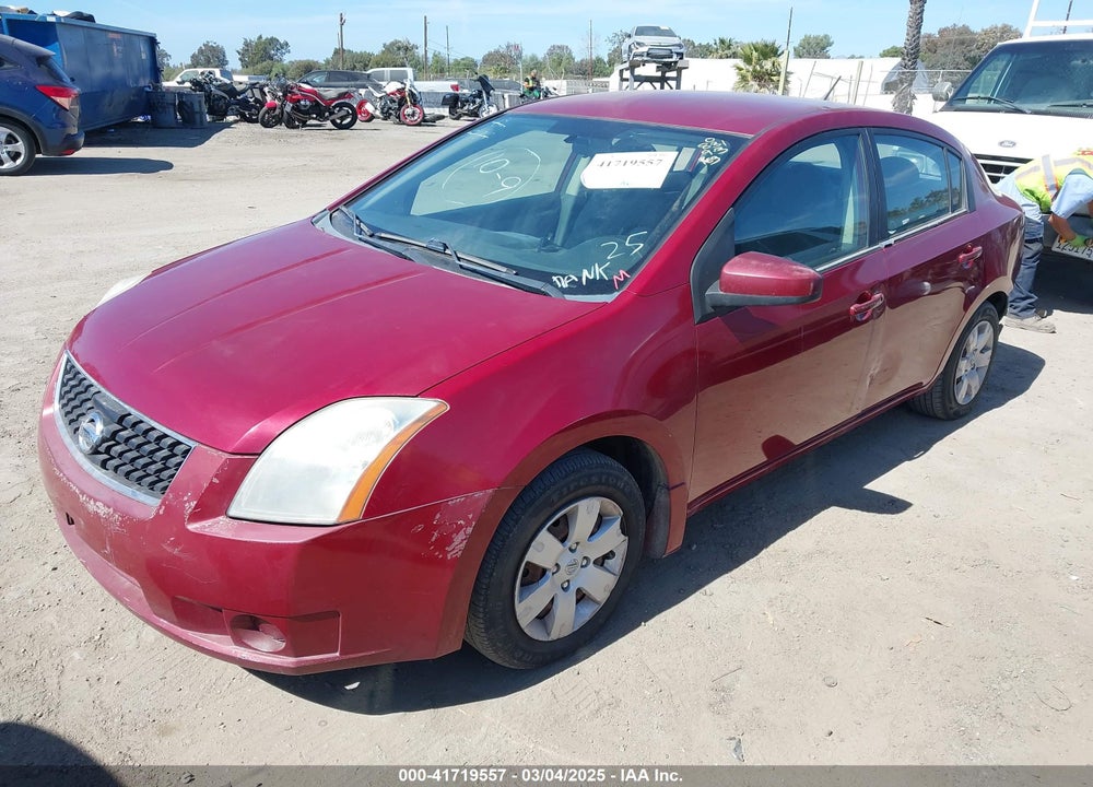 2008 NISSAN SENTRA 2.0 VIN: 3N1AB61E78L708825