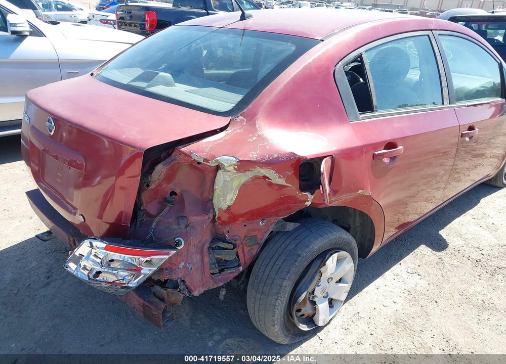 2008 NISSAN SENTRA 2.0 VIN: 3N1AB61E78L708825