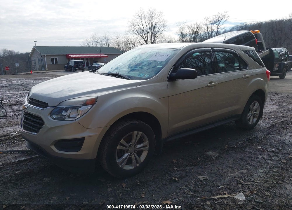 2016 CHEVROLET EQUINOX LS VIN: 2GNALBEK8G1127098
