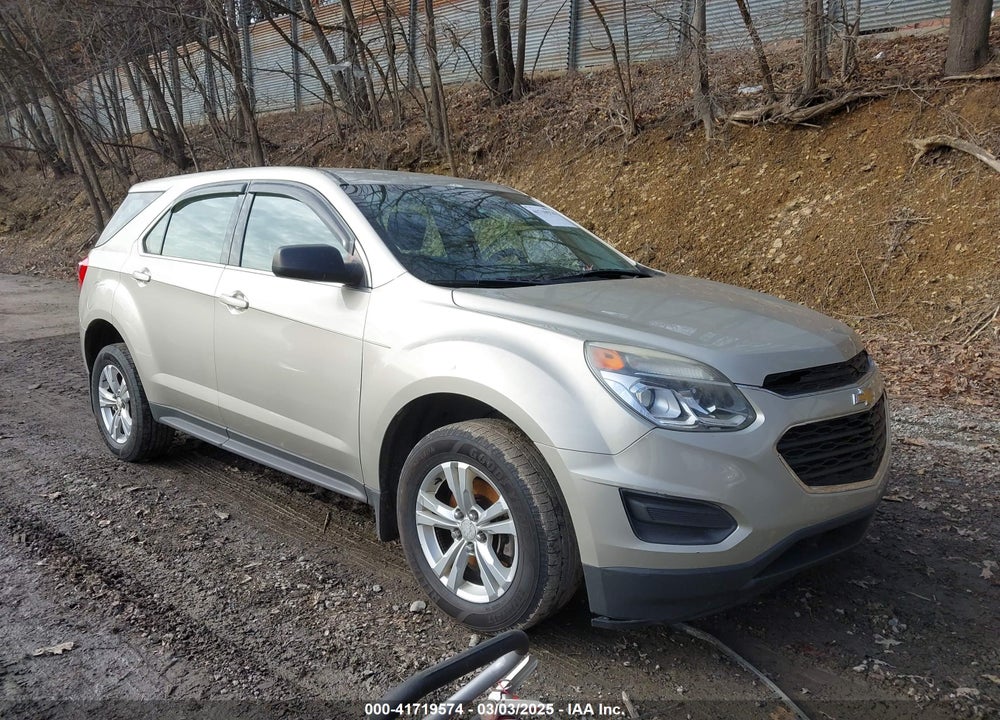 2016 CHEVROLET EQUINOX LS VIN: 2GNALBEK8G1127098