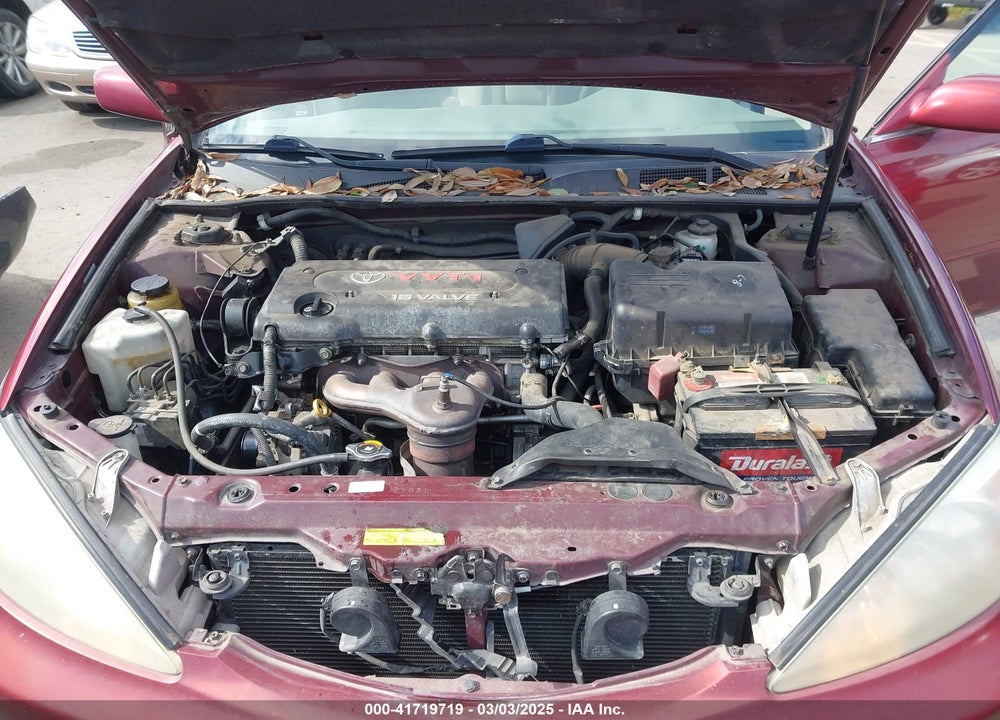 2004 TOYOTA CAMRY LE VIN: 4T1BE30K34U296915