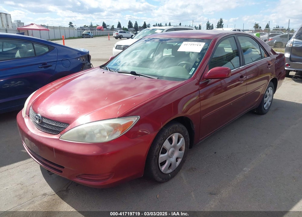 2004 TOYOTA CAMRY LE VIN: 4T1BE30K34U296915