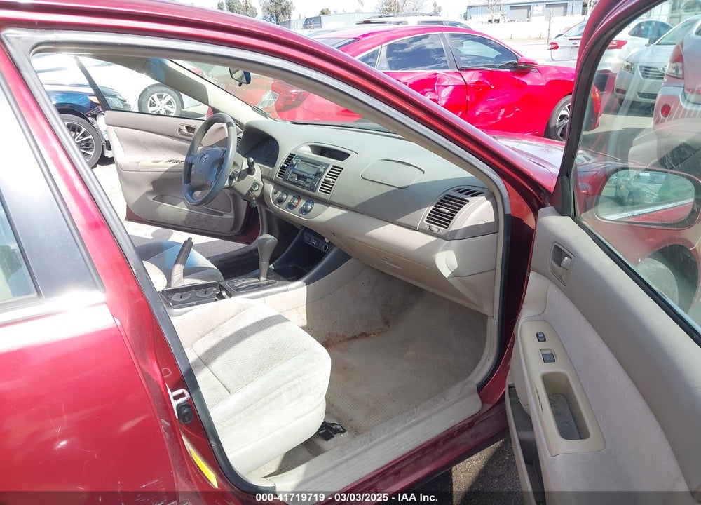 2004 TOYOTA CAMRY LE VIN: 4T1BE30K34U296915