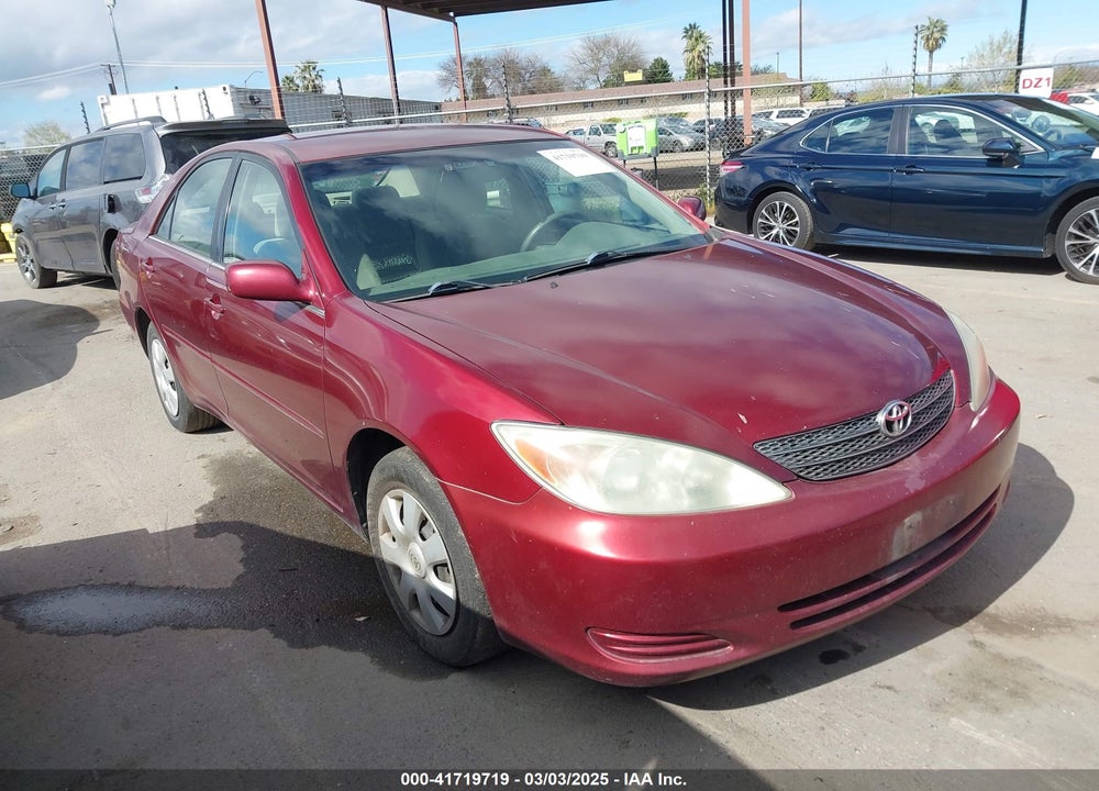 2004 TOYOTA CAMRY LE VIN: 4T1BE30K34U296915