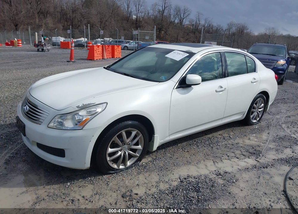 2008 INFINITI G35 VIN: JNKBV61F58M256220