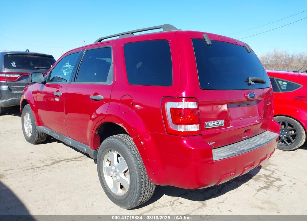 2010 FORD ESCAPE XLT VIN: 1FMCU0D73AKD39247