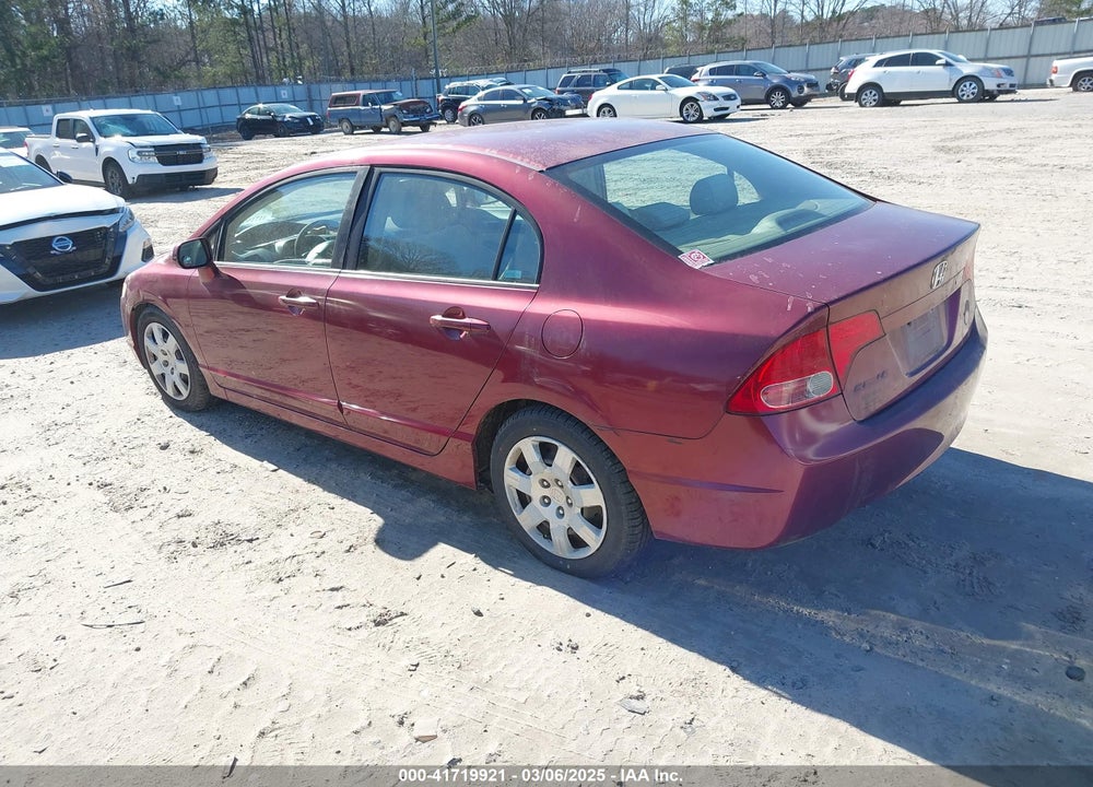 2008 HONDA CIVIC VIN: 1HGFA16508L055592