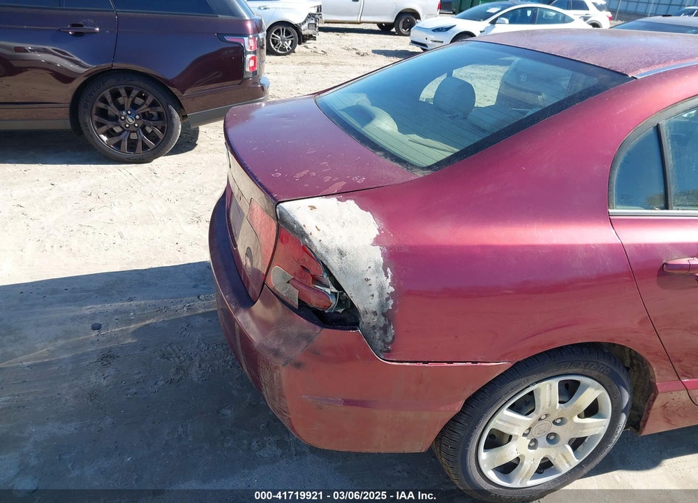 2008 HONDA CIVIC VIN: 1HGFA16508L055592