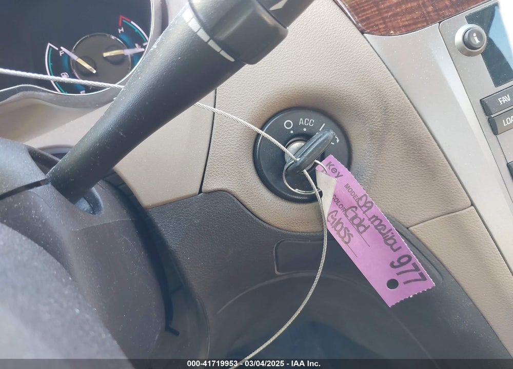 2009 CHEVROLET MALIBU VIN: 1G1ZK57B494198943