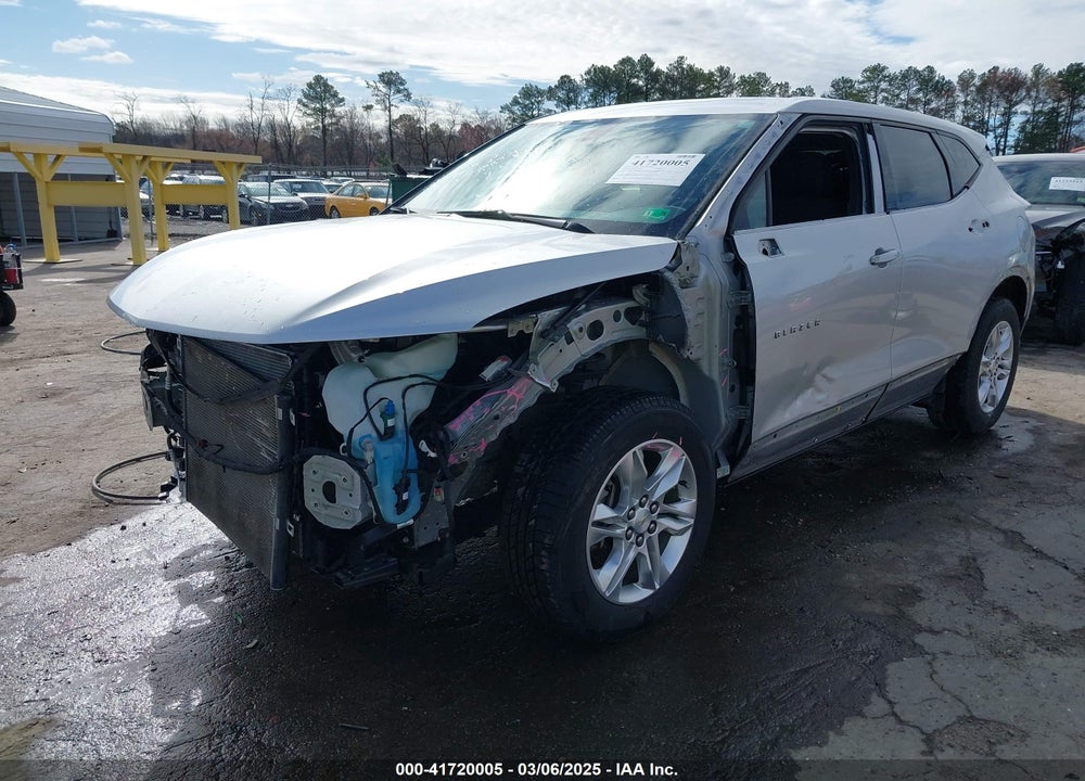 2020 CHEVROLET BLAZER VIN: 3GNKBCRS6LS596504