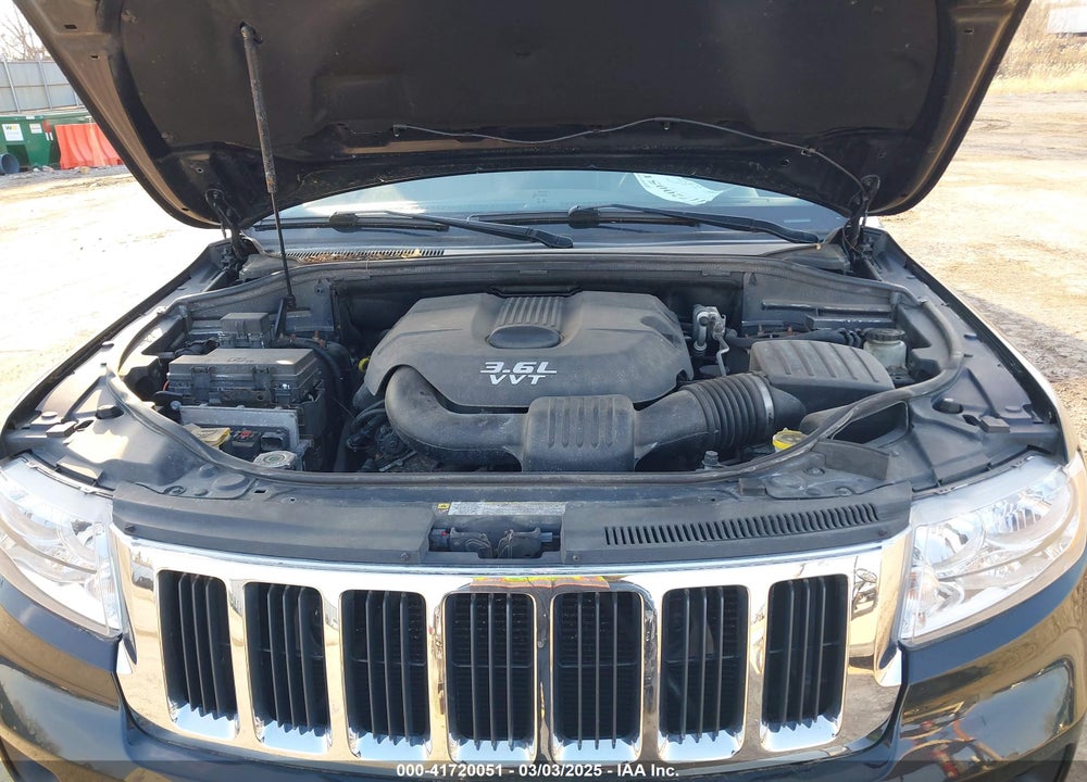 2012 JEEP GRAND CHEROKEE LAREDO VIN: 1C4RJFAG9CC255574