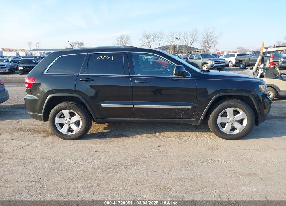 2012 JEEP GRAND CHEROKEE LAREDO VIN: 1C4RJFAG9CC255574