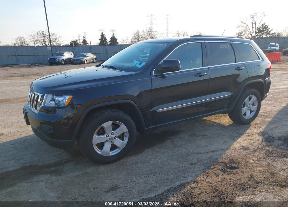 2012 JEEP GRAND CHEROKEE LAREDO VIN: 1C4RJFAG9CC255574