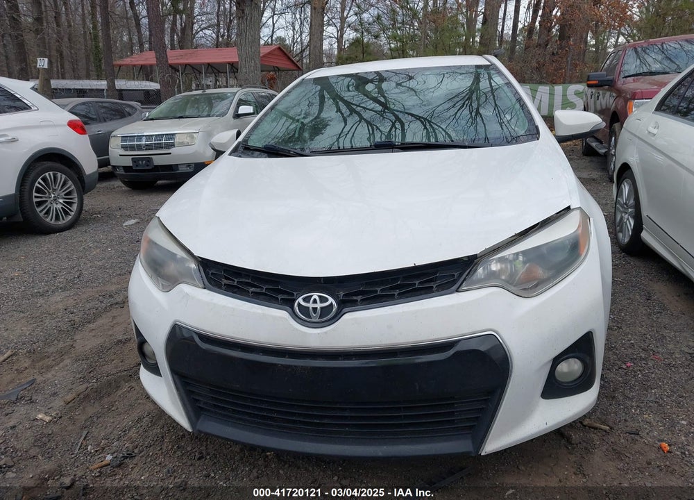 2014 TOYOTA COROLLA VIN: 2T1BURHE6EC010465