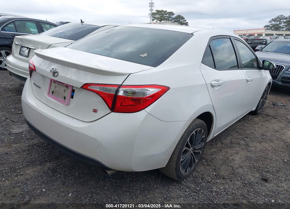 2014 TOYOTA COROLLA VIN: 2T1BURHE6EC010465