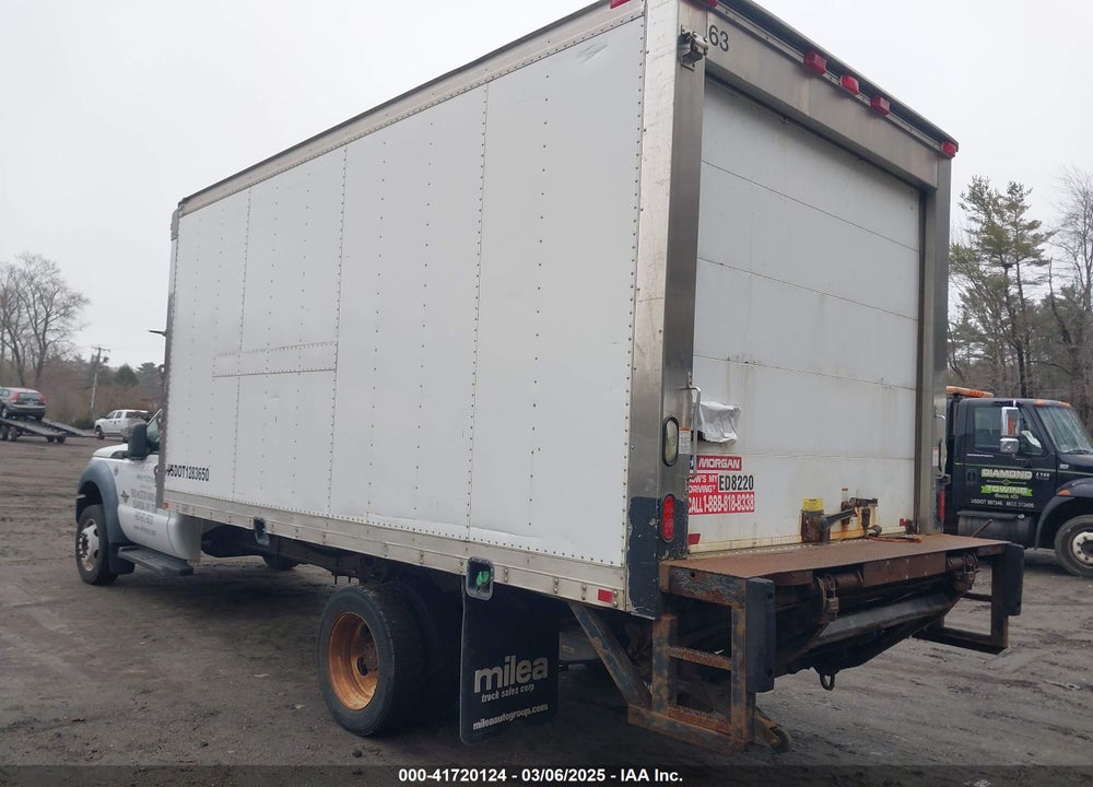 2011 FORD F-550 CHASSIS VIN: 1FDUF5GTXBEC23886