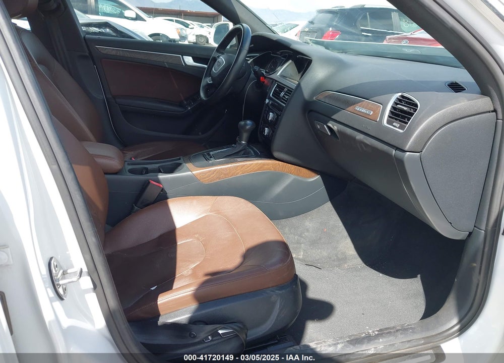 2013 AUDI A4 VIN: WAUBFAFL6DN039194