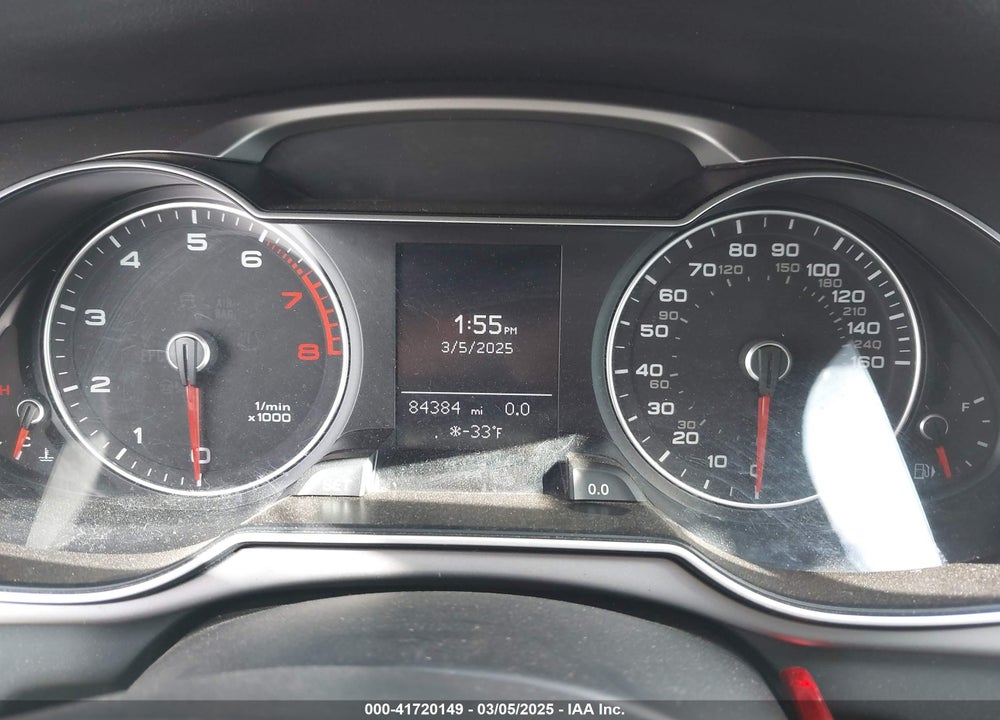 2013 AUDI A4 VIN: WAUBFAFL6DN039194