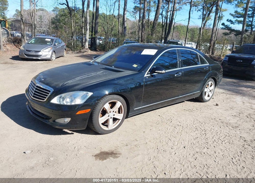 2008 MERCEDES-BENZ S 550 4MATIC VIN: WDDNG86X18A196756
