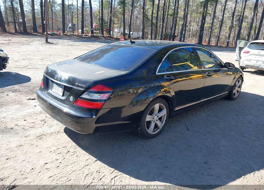 2008 MERCEDES-BENZ S 550 4MATIC VIN: WDDNG86X18A196756