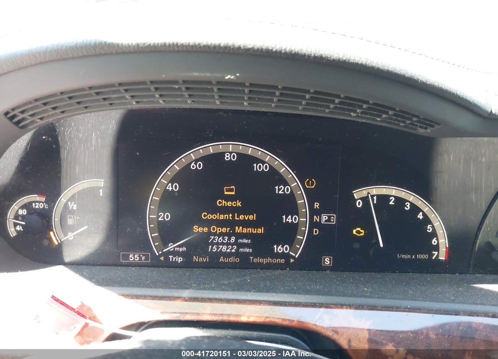 2008 MERCEDES-BENZ S 550 4MATIC VIN: WDDNG86X18A196756