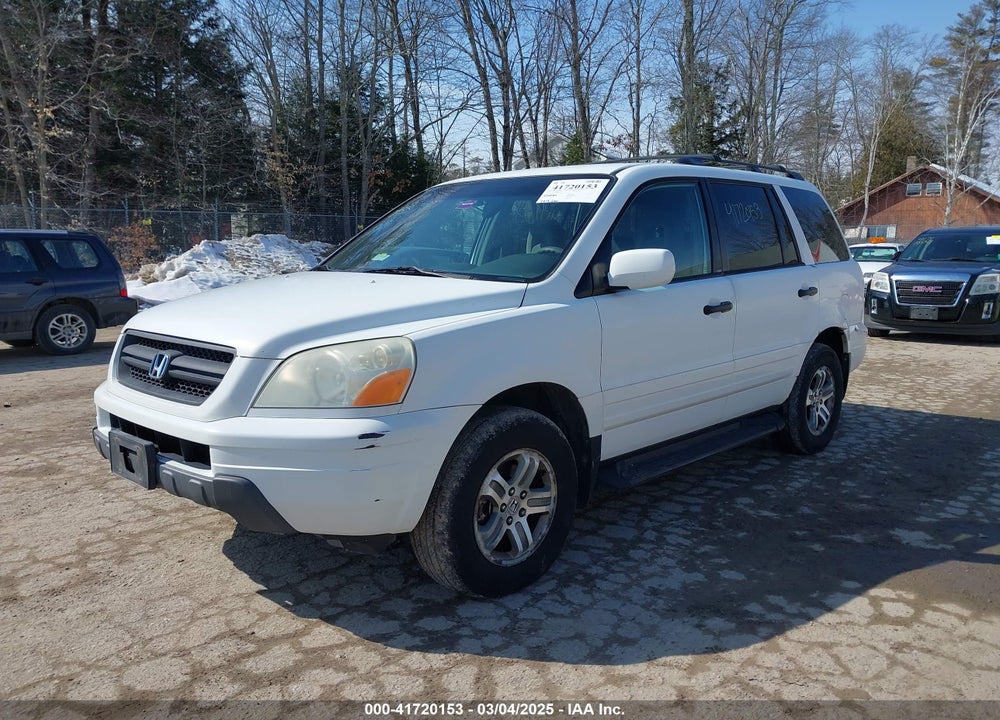 2005 HONDA PILOT EX VIN: 5FNYF18405B062067