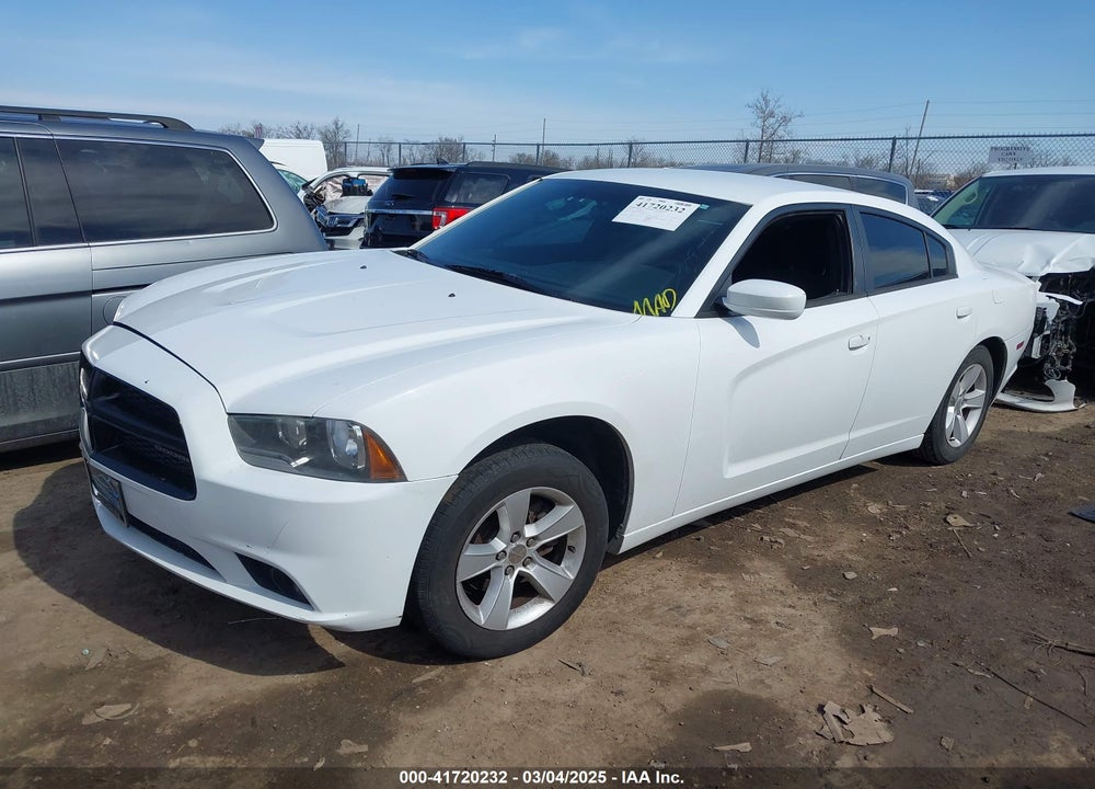 2013 DODGE CHARGER VIN: 2C3CDXBG1DH628417