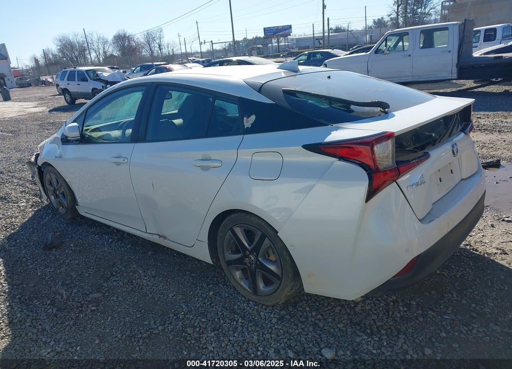 2019 TOYOTA PRIUS VIN: JTDKARFUXK3089629