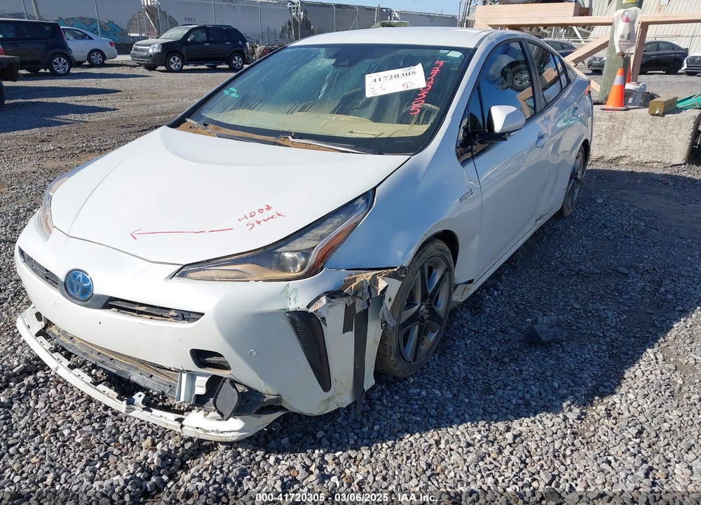 2019 TOYOTA PRIUS VIN: JTDKARFUXK3089629