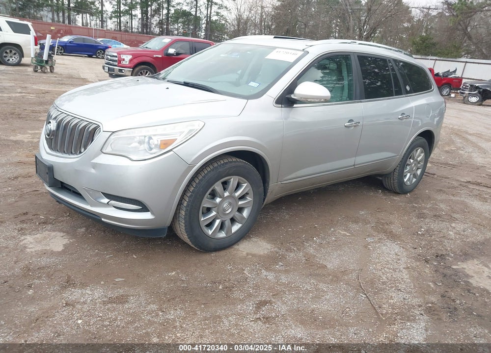 2014 BUICK ENCLAVE PREMIUM VIN: 5GAKRCKD8EJ357834
