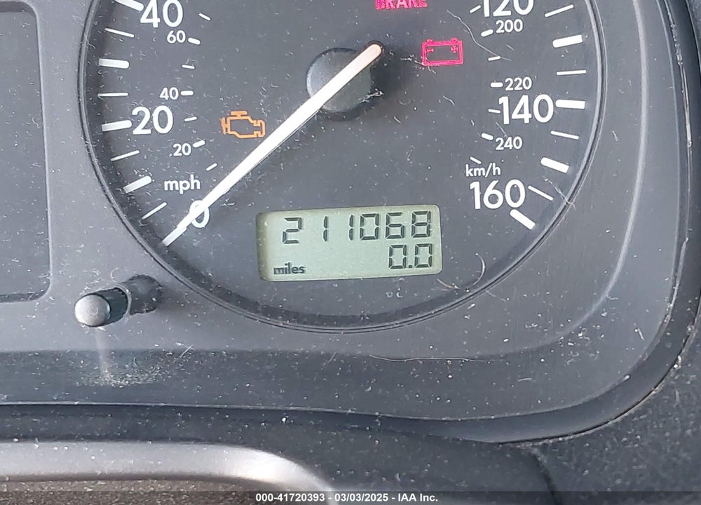 2002 VOLKSWAGEN GOLF VIN: 9BWBK61J124025519