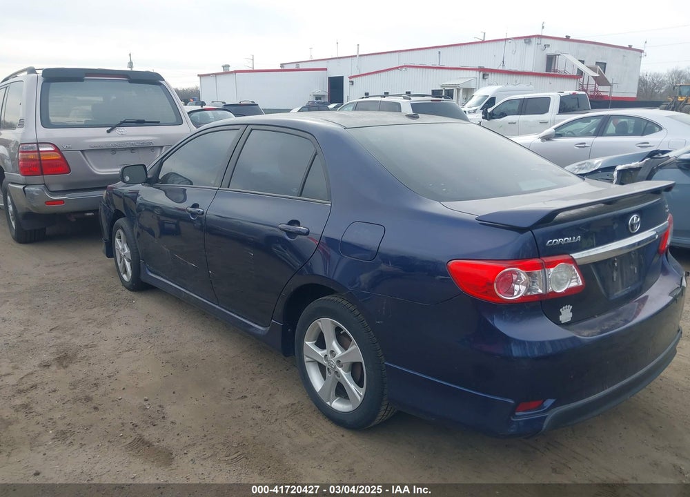2011 TOYOTA COROLLA S VIN: 2T1BU4EE7BC693943