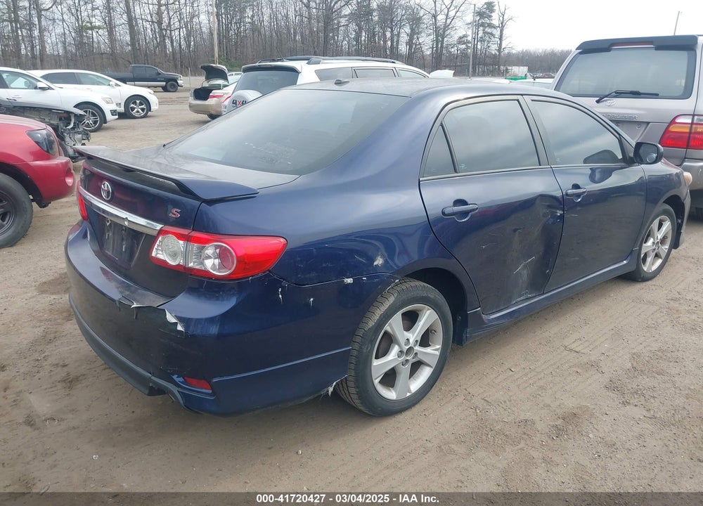 2011 TOYOTA COROLLA S VIN: 2T1BU4EE7BC693943
