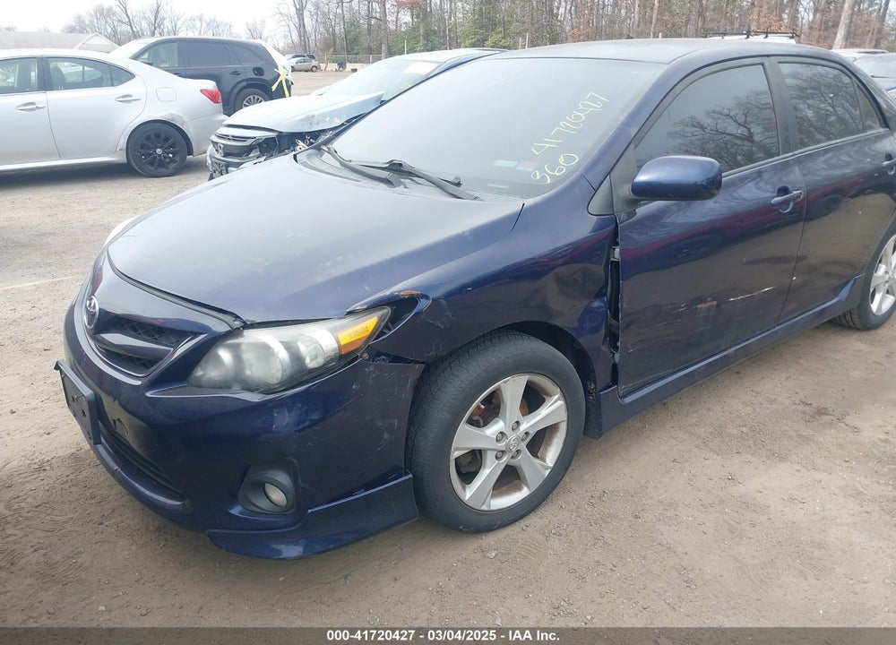 2011 TOYOTA COROLLA S VIN: 2T1BU4EE7BC693943